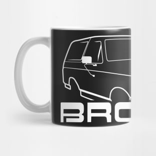 1987-1991 Ford Bronco White w/logo Mug